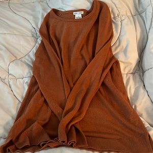Burnt orange sweet Romeo long sleeve